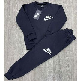 Костюм дитячий спортивний теплий на хлопчика NW205-1005-1001-1 black р.4-8 "MirWear kids" недорого оптом від прямого постачальника