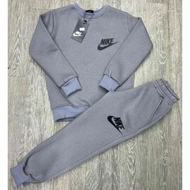 Костюм дитячий спортивний теплий на хлопчика NW210-1005-1001-1 grey р.4-8 "MirWear kids" недорого оптом від прямого постачальника