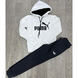 Костюм дитячий спортивний теплий на хлопчика NW214-1041-1001-3 white-black р.13-17 "MirWear kids" недорого оптом від прямого постачальника