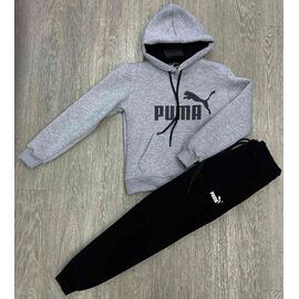 Костюм дитячий спортивний теплий на хлопчика NW222-1041-1001-3 grey р.13-17 "MirWear kids" недорого оптом від прямого постачальника