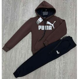Костюм дитячий спортивний теплий на хлопчика NW227-1041-1001-3 brown р.13-17 "MirWear kids" недорого оптом від прямого постачальника