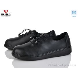 Фотография Туфли женские стильные Весна/осень H352-01 батал (6 пар р.41-43) "SUBA" недорого оптом от прямого поставщика