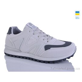 Фотография Кроссовки женские модные Весна/осень 691 св.сірий (8 пар р.36-40) "Крок" недорого оптом от прямого поставщика