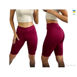 Велосипедки Літо 571 бордовий (4 шт. р.сіткаS-XL) "Sport style" недорого оптом від прямого постачальника