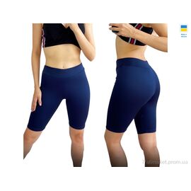 Велосипедки Літо 571 т.синій (4 шт. р.сіткаS-XL) "Sport style" недорого оптом від прямого постачальника