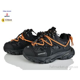 Фотография Кроссовки детские модные Весна/осень A250658 black (7 пар р.31-37) "Clibee-Doremi" недорого оптом от прямого поставщика