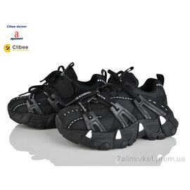 Фотография Кроссовки детские модные Весна/осень A5237 black (7 пар р.31-37) "Clibee-Doremi" недорого оптом от прямого поставщика
