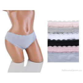 Фотография Трусы Весна/осень 40S-421 (12298) mix (12 шт. р.сетка M-XL) "Obuvok" недорого оптом от прямого поставщика