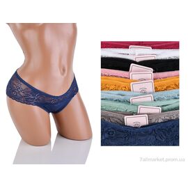 Фотография Трусы Весна/осень H104 (12280) mix (12 шт. р.сетка L-2XL) "Obuvok" недорого оптом от прямого поставщика