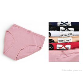 Фотография Трусы Весна/осень X4002 (12218) mix (12 шт. р.сетка XL-3XL) "Obuvok" недорого оптом от прямого поставщика