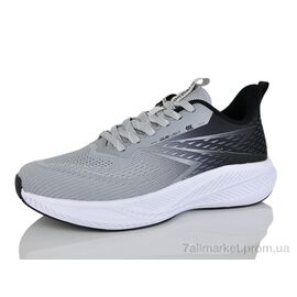 Фотография Кроссовки мужские модные Лето EML26733 grey (8 пар р.41-45) "Restime" недорого оптом от прямого поставщика