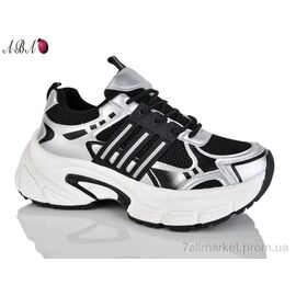 Фотография Кроссовки женские модные Весна/осень HK302-1 (8 пар р.36-41) "Aba" недорого оптом от прямого поставщика