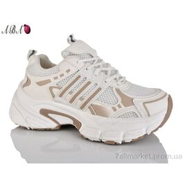 Фотография Кроссовки женские модные Весна/осень HK302-3 (8 пар р.36-41) "Aba" недорого оптом от прямого поставщика