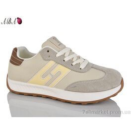 Фотография Кроссовки женские модные Весна/осень W811-3 (8 пар р.36-41) "Aba" недорого оптом от прямого поставщика