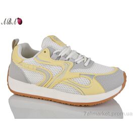Фотография Кроссовки женские модные Весна/осень W803-4 (8 пар р.36-41) "Aba" недорого оптом от прямого поставщика