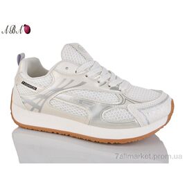 Фотография Кроссовки женские модные Весна/осень W804-2 (8 пар р.36-41) "Aba" недорого оптом от прямого поставщика