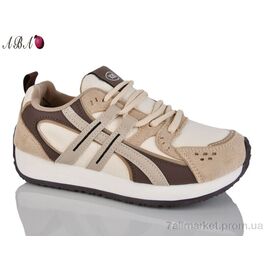 Фотография Кроссовки женские модные Весна/осень W810-2 (8 пар р.36-41) "Aba" недорого оптом от прямого поставщика