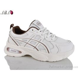 Фотография Кроссовки женские модные Весна/осень W809-3 (8 пар р.36-41) "Aba" недорого оптом от прямого поставщика