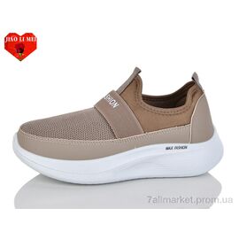 Фотография Кроссовки женские модные Весна/осень 173-5 (8 пар р.37-41) "Jiao Li Mei" недорого оптом от прямого поставщика