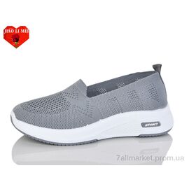 Фотография Слипоны женские тканевые Лето 211 (8 пар р.37-41) "Jiao Li Mei" недорого оптом от прямого поставщика