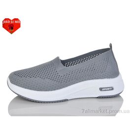 Фотография Слипоны женские тканевые Лето 210 (8 пар р.37-41) "Jiao Li Mei" недорого оптом от прямого поставщика