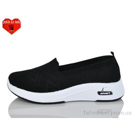 Фотография Слипоны женские тканевые Лето 212-1 (8 пар р.37-41) "Jiao Li Mei" недорого оптом от прямого поставщика