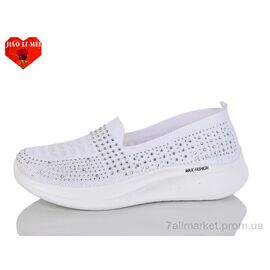Фотография Слипоны женские тканевые Лето A6-2 (8 пар р.40-43) "Jiao Li Mei" недорого оптом от прямого поставщика