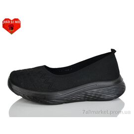 Фотография Слипоны женские тканевые Лето A5-1 (8 пар р.40-43) "Jiao Li Mei" недорого оптом от прямого поставщика