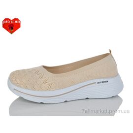 Фотография Слипоны женские тканевые Лето A5-5 (8 пар р.40-43) "Jiao Li Mei" недорого оптом от прямого поставщика