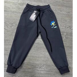 Штани дитячі спортивні на хлопчика NW361-273-1 d.grey р.4-8 "MirWear kids" недорого оптом від прямого постачальника