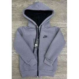 Кофта дитяча спортивна тепла на хлопчика NW4-1037-1 grey р.4-8 "MirWear kids" недорого оптом від прямого постачальника