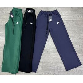 Штани дитячі спортивні зимові на дівчинку NW41-1035-3 black р.13-17 "MirWear kids" недорого оптом від прямого постачальника