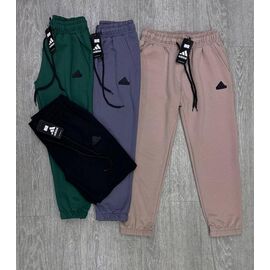 Штани дитячі спортивні на хлопчика NW414-258-3 green р.13-17 "MirWear kids" недорого оптом від прямого постачальника