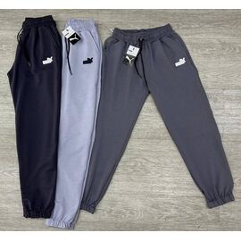 Штани дитячі спортивні на хлопчика NW422-258-3 black р.13-17 "MirWear kids" недорого оптом від прямого постачальника