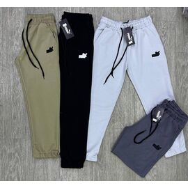 Штани дитячі спортивні на хлопчика NW436-258-2 black р.9-13 "MirWear kids" недорого оптом від прямого постачальника