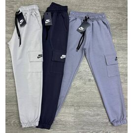 Штани дитячі спортивні на хлопчика NW447-294-2 beige р.9-13 "MirWear kids" недорого оптом від прямого постачальника