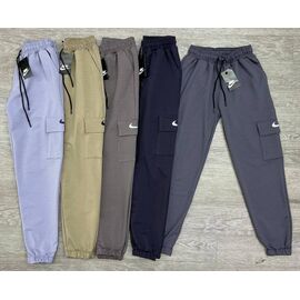 Штани дитячі спортивні на хлопчика NW458-294-3 d.beige р.13-17 "MirWear kids" недорого оптом від прямого постачальника