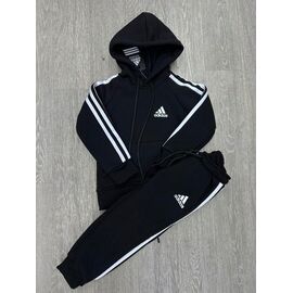 Костюм дитячий спортивний теплий на хлопчика NW50-1007-1 black р.4-8 "MirWear kids" недорого оптом від прямого постачальника