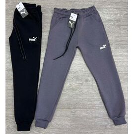 Штани дитячі спортивні зимові на хлопчика NW64-1001-2 black р.9-13 "MirWear kids" недорого оптом від прямого постачальника