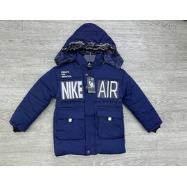 Курка дитяча зимова на хлопчика NW96-220 blue р.6-12 "MirWear kids" недорого оптом від прямого постачальника