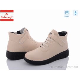 Черевики жіночі стильні Весна/осінь 302-5 (8 пар р.37-42) "Saimaoji" недорого оптом від прямого постачальника