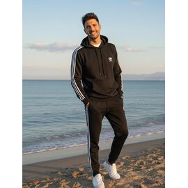 Фотография Костюм спортивный мужской ZW1162 black р.46-54 "Zalov" недорого оптом от прямого поставщика