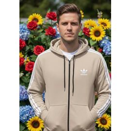 Кофта спортивна чоловіча ZW1167 beige р.46-54 "Zalov" недорого оптом від прямого постачальника