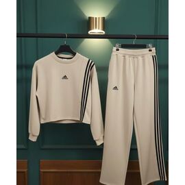 Фотография Костюм спортивный женский тёплый ZW1180 beige р.S-L "Zalov" недорого оптом от прямого поставщика