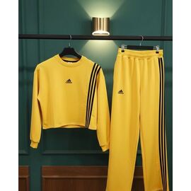 Фотография Костюм спортивный женский тёплый ZW1181 yellow р.S-L "Zalov" недорого оптом от прямого поставщика