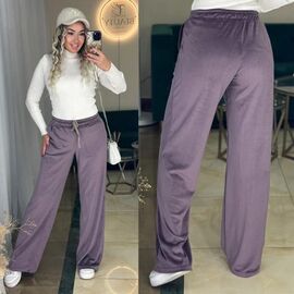 Штани спортивні жіночі 6050-1 lilac р.42-48 "LINDA" недорого оптом від прямого постачальника