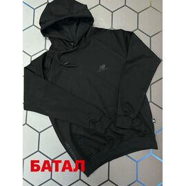 Худи чоловічий 13343 black р.2XL-6XL "Alex Clothes" недорого оптом від прямого постачальника
