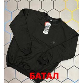 Фотография Свитер мужской 13345 black р.2XL-6XL "Alex Clothes" недорого оптом от прямого поставщика