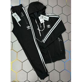 Костюм спортивний чоловічий 13358 black р.S-2XL "Alex Clothes" недорого оптом від прямого постачальника