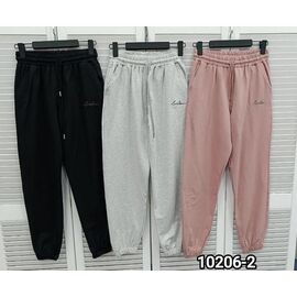Штани спортивні жіночі 10206-2 beige р.S-XL "LOOK" недорого оптом від прямого постачальника